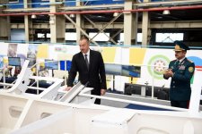 Ilham Aliyev views newly-built Tufan type border guard ship (PHOTO)