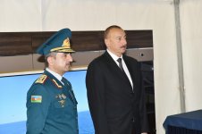 Ilham Aliyev views newly-built Tufan type border guard ship (PHOTO)