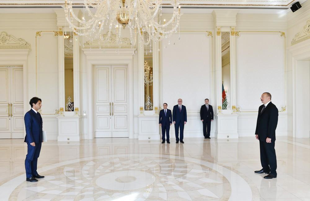Ilham Aliyev receives credentials of new Italian ambassador (PHOTO)