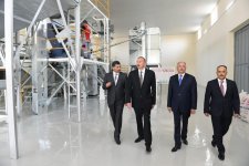 Ilham Aliyev attends opening of cereals & pulses cleaning-packing complex in Jalilabad (PHOTO)