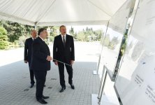 Ilham Aliyev attends launch of water supply, sewage systems in Jalilabad (PHOTO)