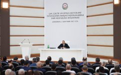 President Ilham Aliyev chairs republican conference on development of tea, rice and citrus fruits production in Lankaran (PHOTO)