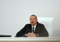 President Ilham Aliyev chairs republican conference on development of tea, rice and citrus fruits production in Lankaran (PHOTO)