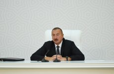 President Ilham Aliyev chairs republican conference on development of tea, rice and citrus fruits production in Lankaran (PHOTO)