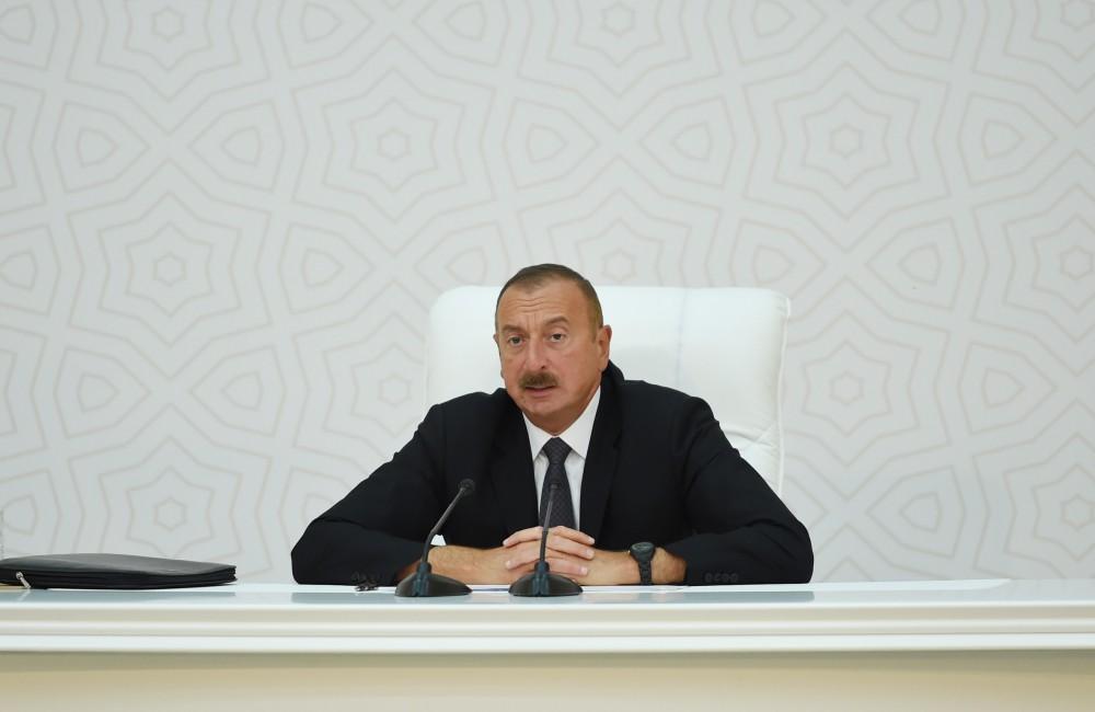 President Ilham Aliyev chairs republican conference on development of tea, rice and citrus fruits production in Lankaran (PHOTO)