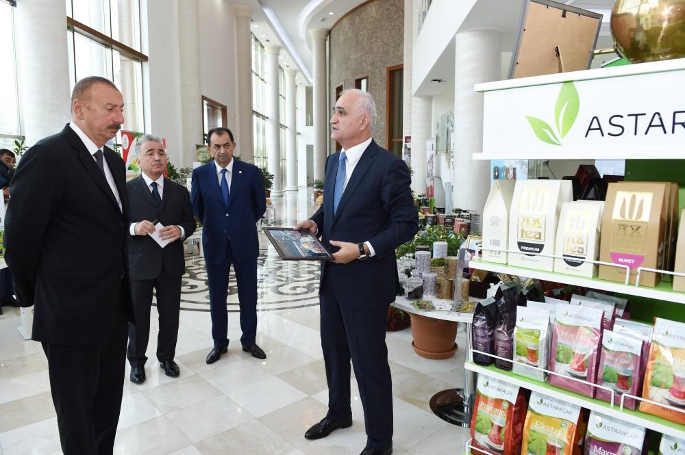 President Ilham Aliyev chairs republican conference on development of tea, rice and citrus fruits production in Lankaran (PHOTO)