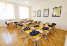 Ilham Aliyev observes school in Baku after major overhaul (PHOTO)