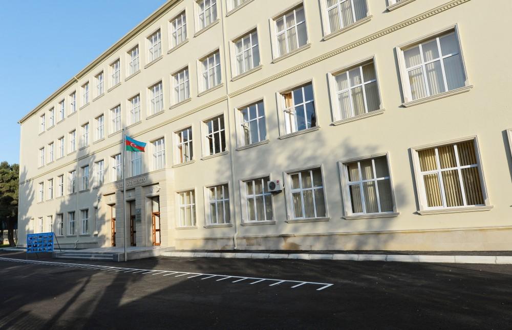 Ilham Aliyev observes school in Baku after major overhaul (PHOTO)