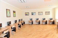 Ilham Aliyev views overhauled secondary school in Nizami district (PHOTO)