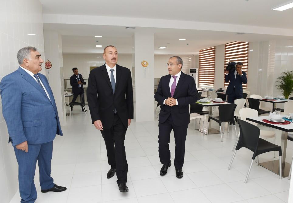 Ilham Aliyev attends opening of Zugulba training and sports base (PHOTO)