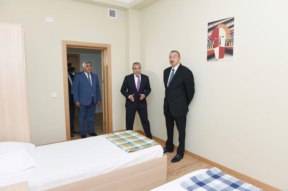 Ilham Aliyev attends opening of Zugulba training and sports base (PHOTO)