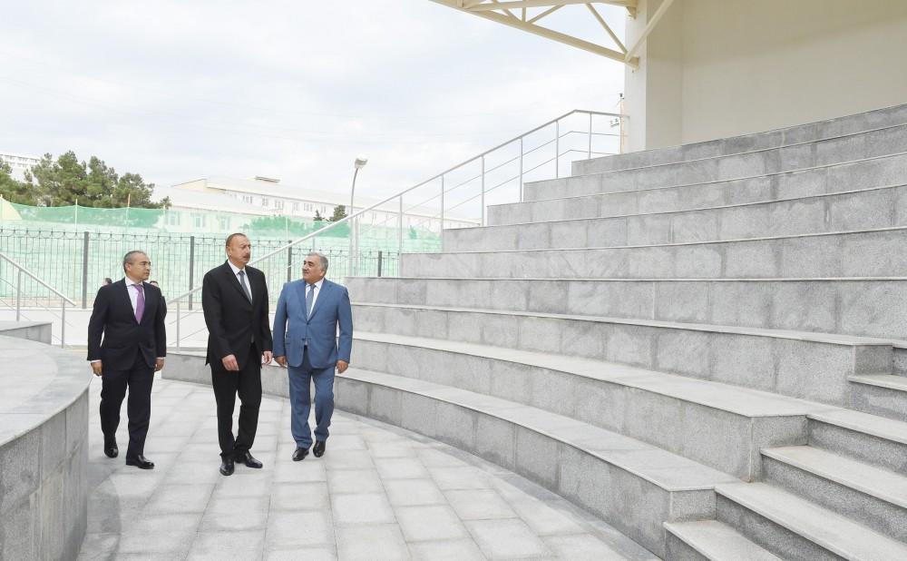 Ilham Aliyev attends opening of Zugulba training and sports base (PHOTO)