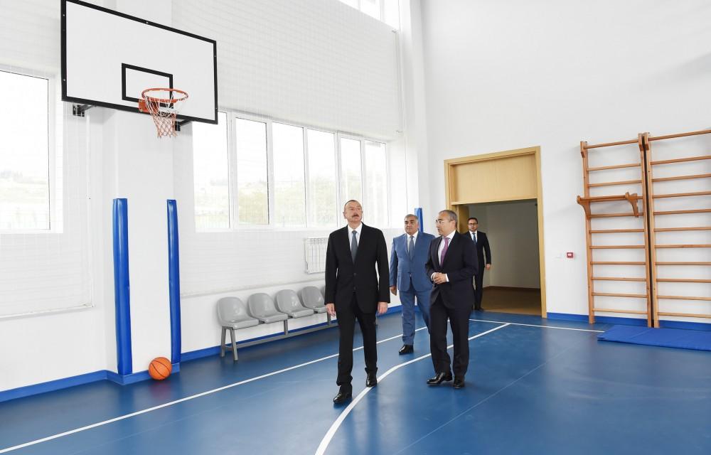 Ilham Aliyev attends opening of Zugulba training and sports base (PHOTO)