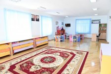 First VP Mehriban Aliyeva views renovated nursery-kindergarten in Baku