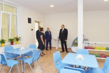 Ilham Aliyev views newly-renovated secondary school in Sabail district (PHOTO)