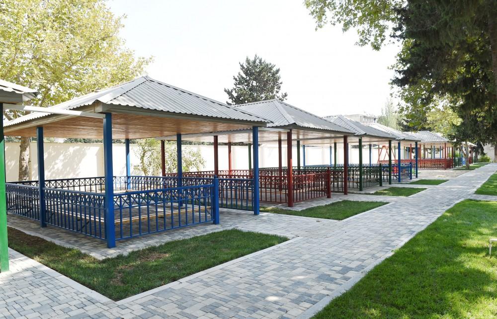 First VP Mehriban Aliyeva views renovated nursery-kindergarten in Baku