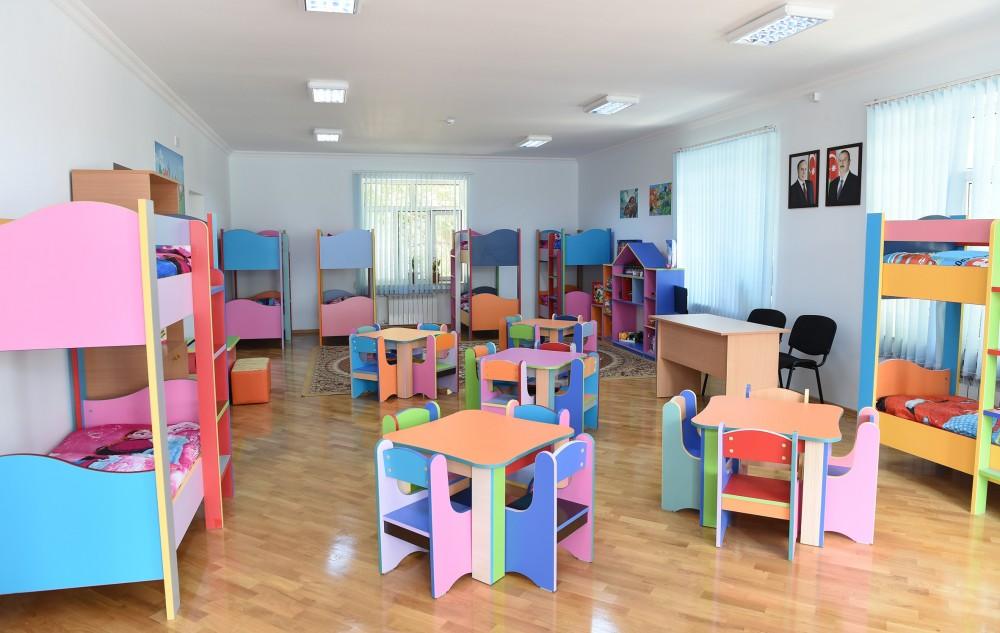 First VP Mehriban Aliyeva views renovated nursery-kindergarten in Baku