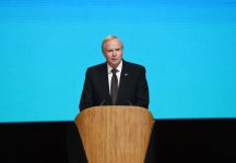 Ilham Aliyev with spouse attend signing ceremony of new ACG contract (PHOTO)