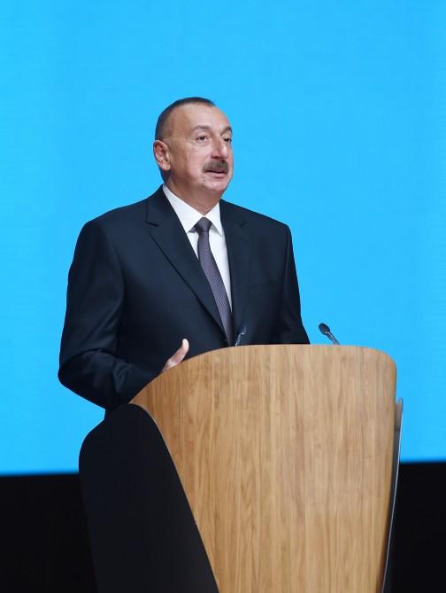 Ilham Aliyev with spouse attend signing ceremony of new ACG contract (PHOTO)