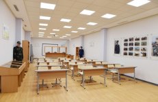 Ilham Aliyev with spouse inaugurate new building of school-lyceum in Baku (PHOTO)