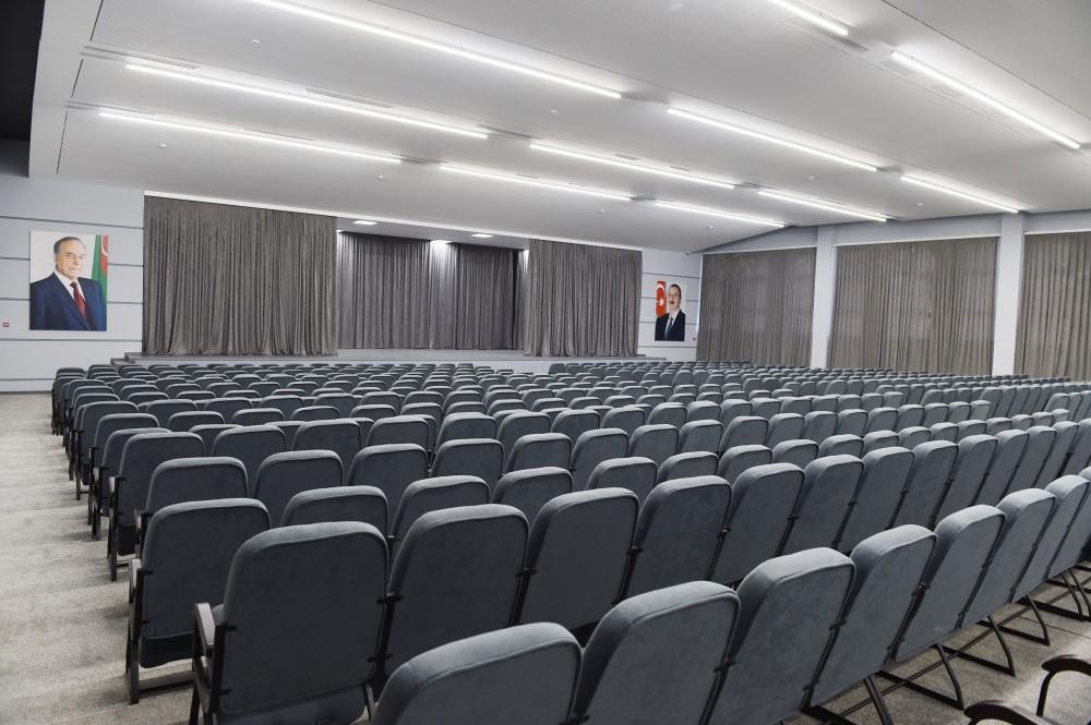 Ilham Aliyev with spouse inaugurate new building of school-lyceum in Baku (PHOTO)