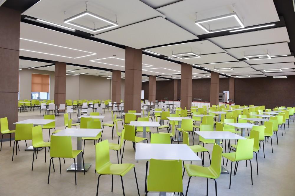Ilham Aliyev with spouse inaugurate new building of school-lyceum in Baku (PHOTO)
