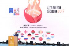Baku hosts opening ceremony of Women’s European Volleyball Championship (PHOTO/VIDEO)
