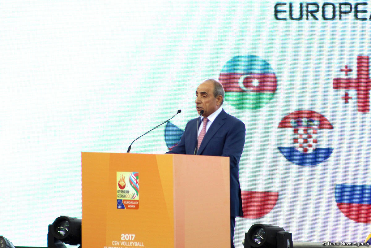 Baku hosts opening ceremony of Women’s European Volleyball Championship (PHOTO/VIDEO)