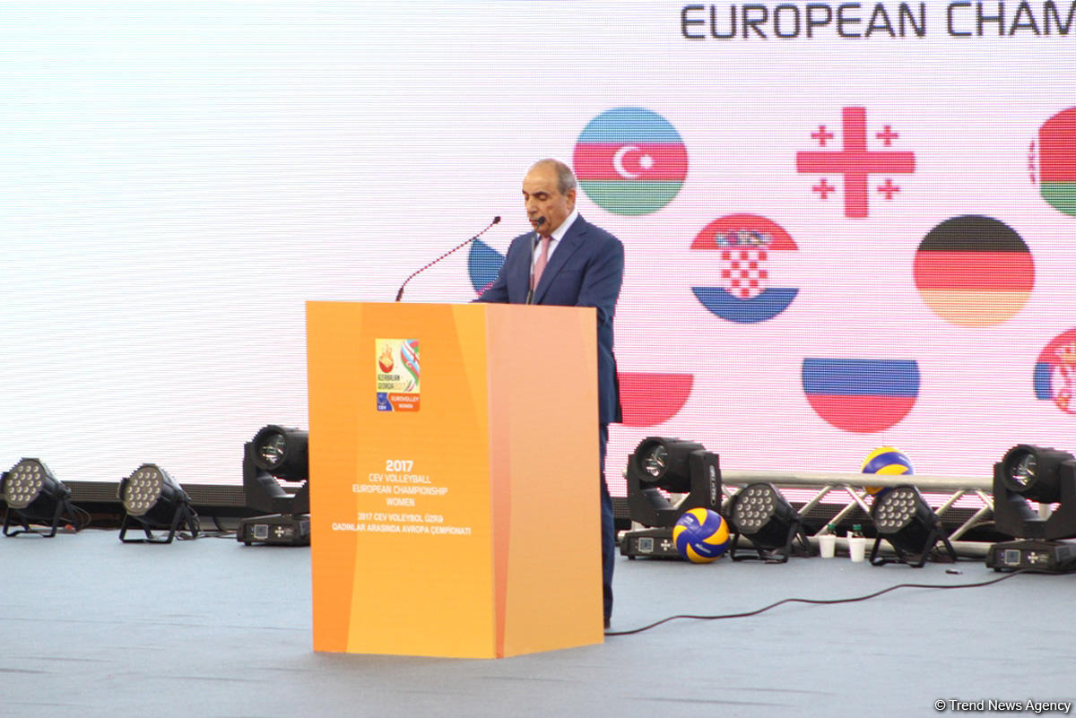 Baku hosts opening ceremony of Women’s European Volleyball Championship (PHOTO/VIDEO)