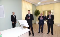 Azerbaijani president attends opening of Garagashli substation in Salyan (PHOTO)