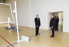 President Ilham Aliyev inaugurates new building of Salyan city secondary school No 2 (PHOTO)