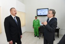 President Ilham Aliyev visits seawater desalination complex in Salyan (PHOTO)