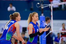 Azerbaijan’s national volleyball team faces Poland squad (PHOTO)