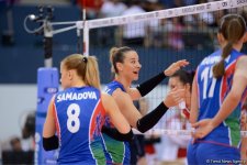 Azerbaijan’s national volleyball team faces Poland squad (PHOTO)