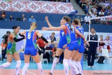 Azerbaijan’s national volleyball team faces Poland squad (PHOTO)