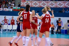 Azerbaijan’s national volleyball team faces Poland squad (PHOTO)