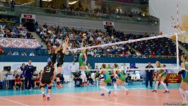 Azerbaijani women’s volleyball team makes it to CEV championship quarterfinals (PHOTO)