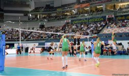 Azerbaijani women’s volleyball team makes it to CEV championship quarterfinals (PHOTO)