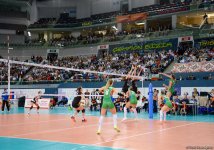 Azerbaijani women’s volleyball team makes it to CEV championship quarterfinals (PHOTO)