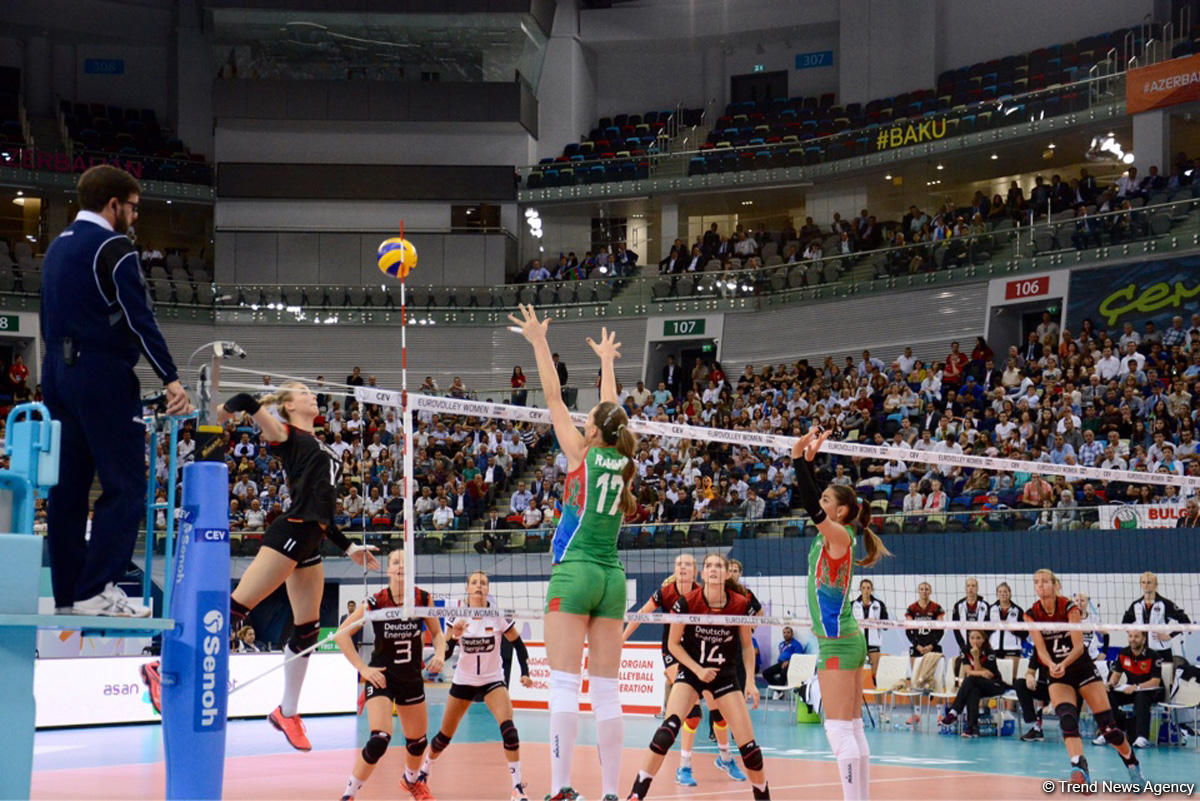 Azerbaijani women’s volleyball team makes it to CEV championship quarterfinals (PHOTO)