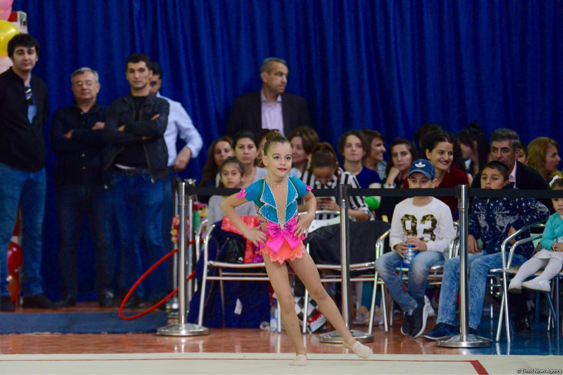 Baku hosts open championship in rhythmic gymnastics (PHOTO)