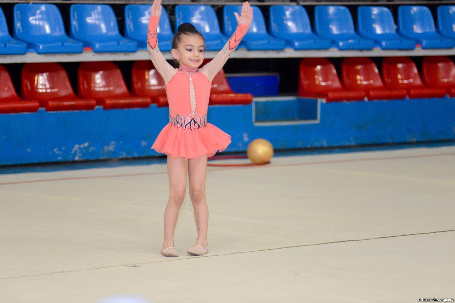 Baku hosts open championship in rhythmic gymnastics (PHOTO)