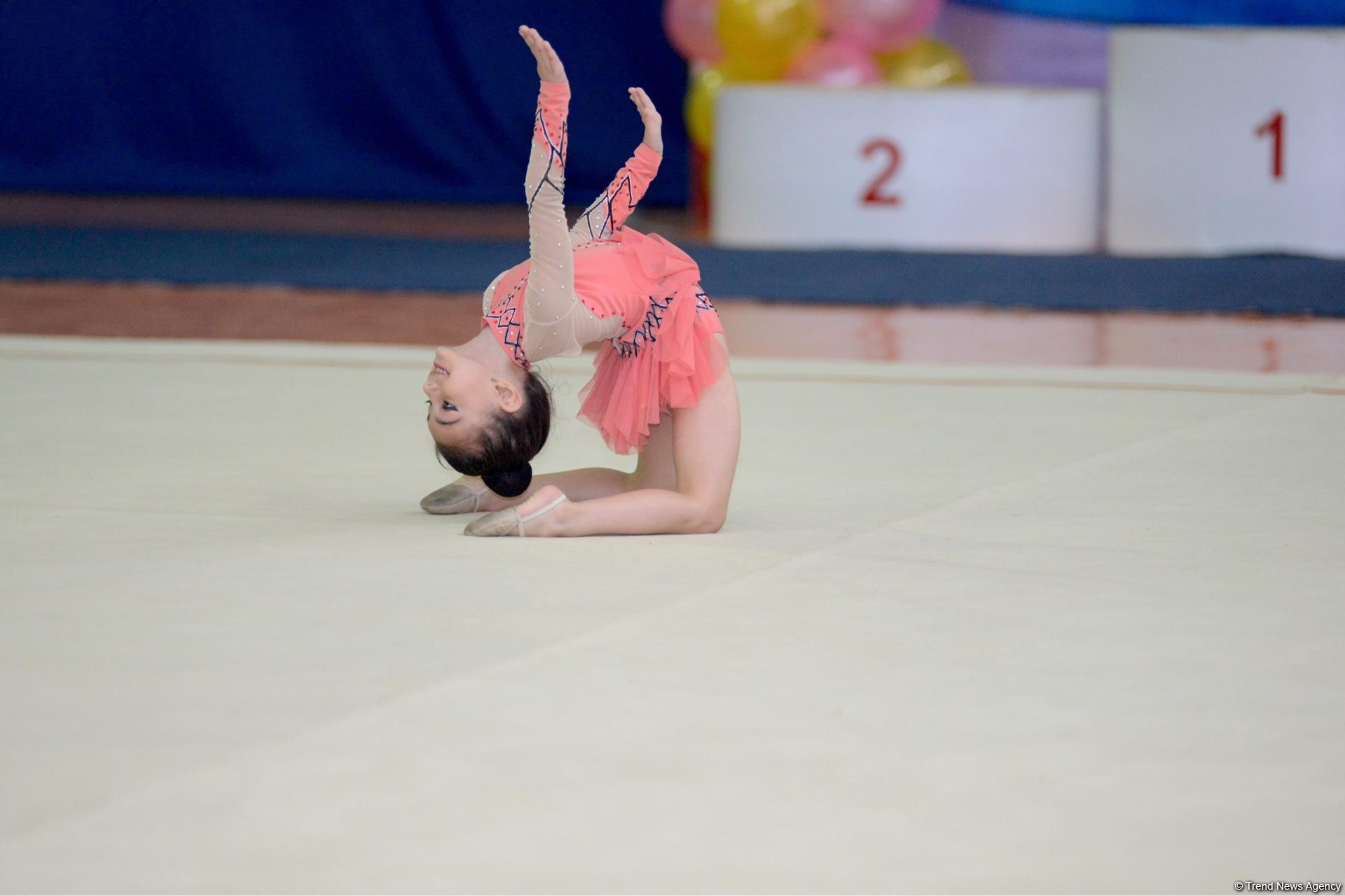 Baku hosts open championship in rhythmic gymnastics (PHOTO)