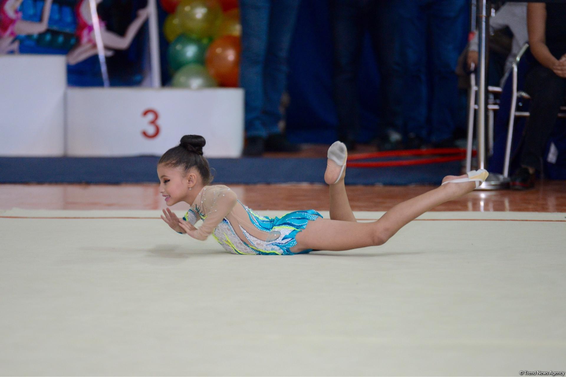 Baku hosts open championship in rhythmic gymnastics (PHOTO)