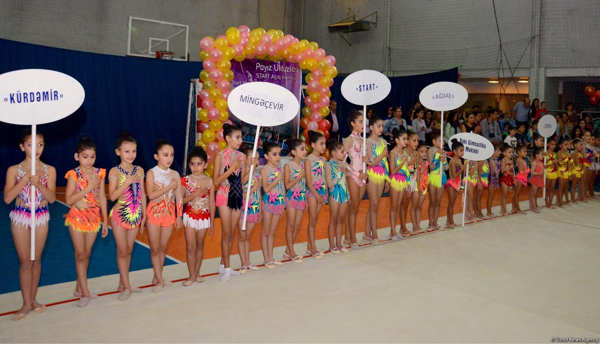 Baku hosts open championship in rhythmic gymnastics (PHOTO)