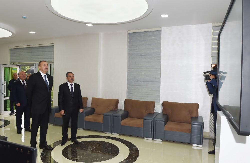 Ilham Aliyev launches water supply project in Shamakhi (PHOTO)