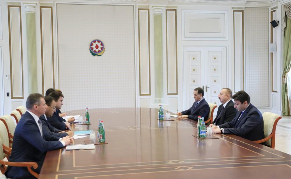 President Aliyev receives delegation led by Ukrainian FM