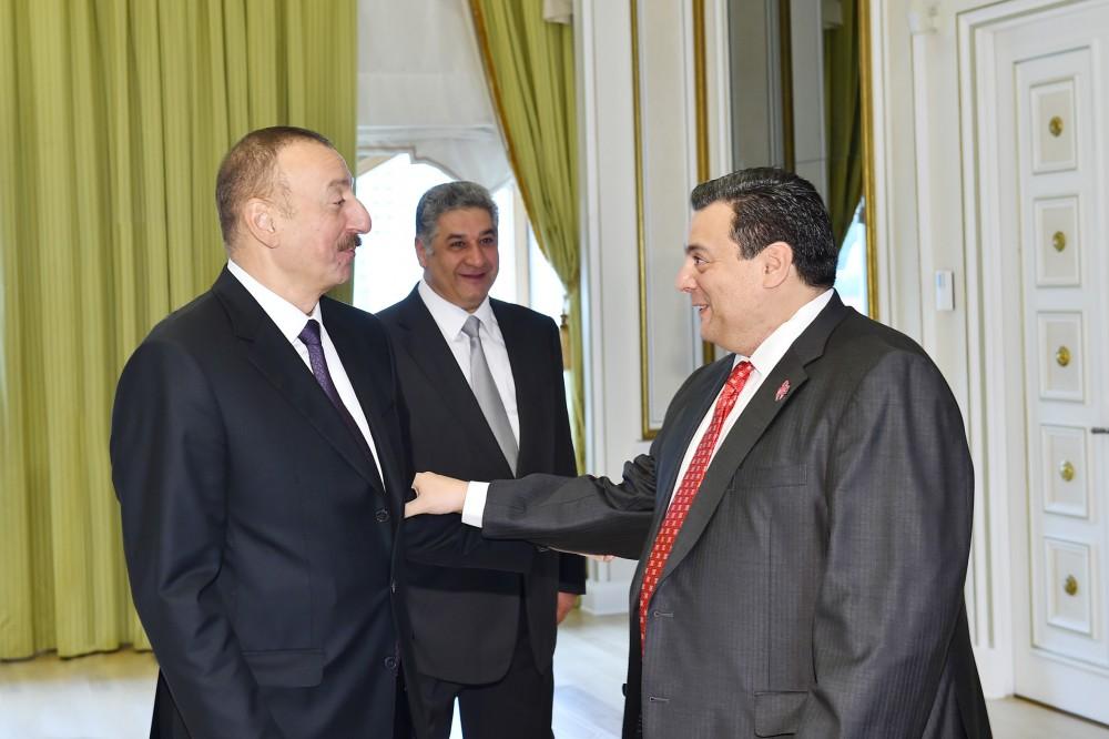 Ilham Aliyev receives participants of WBC 55th Annual Convention (PHOTO)