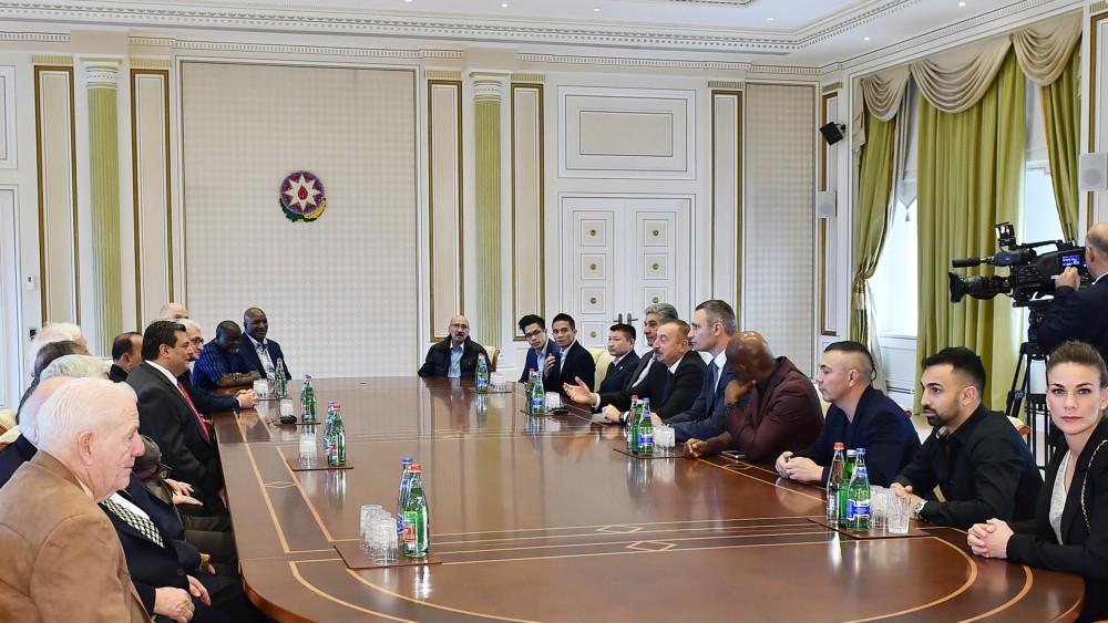 Ilham Aliyev receives participants of WBC 55th Annual Convention (PHOTO)