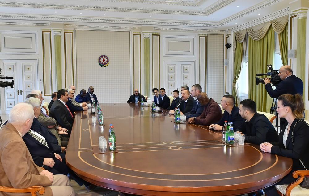 Ilham Aliyev receives participants of WBC 55th Annual Convention (PHOTO)